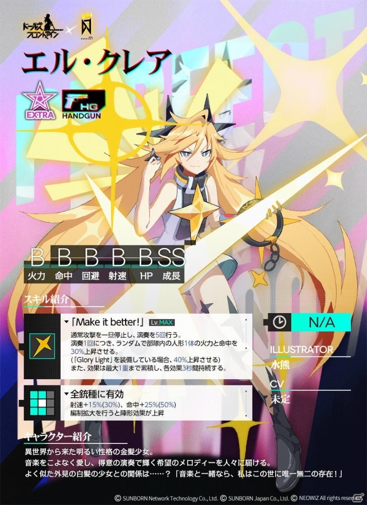 「ドールズフロントライン」DJMAXコラボイベント「Glory Day」が開始！エル・クレアやセラ＆ニーナが登場の画像5