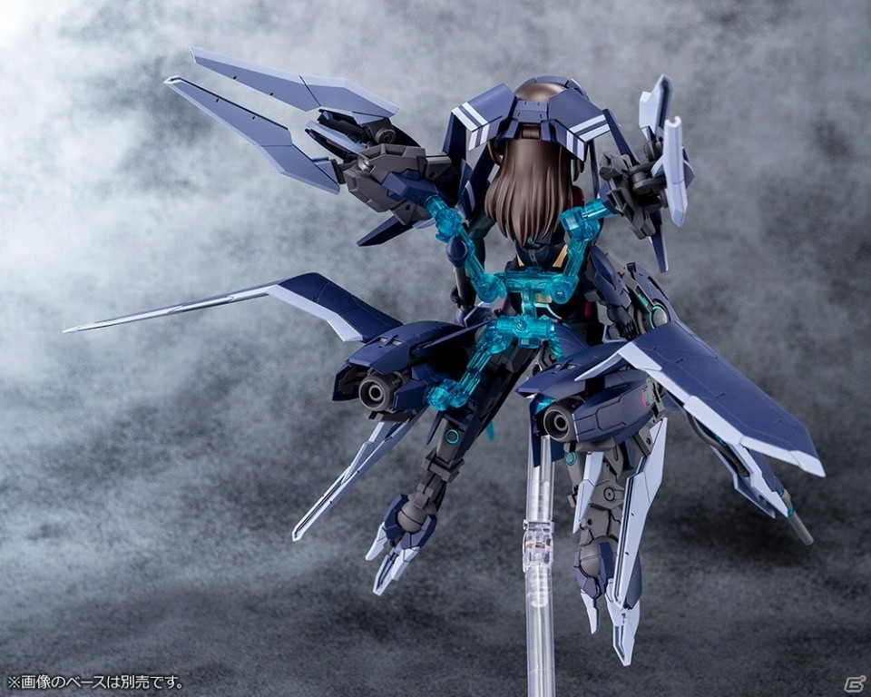 「アリス・ギア・アイギス」兼志谷シタラ【天機】がメガミデバイス仕様のプラモデルになって登場！の画像4
