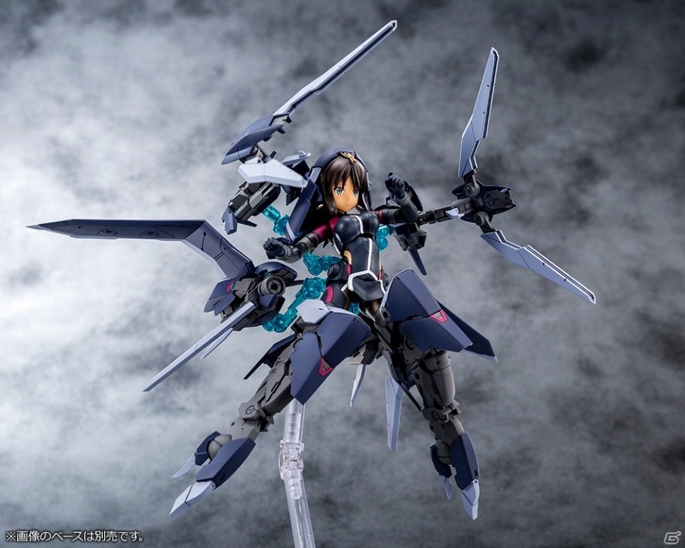 「アリス・ギア・アイギス」兼志谷シタラ【天機】がメガミデバイス仕様のプラモデルになって登場！の画像5