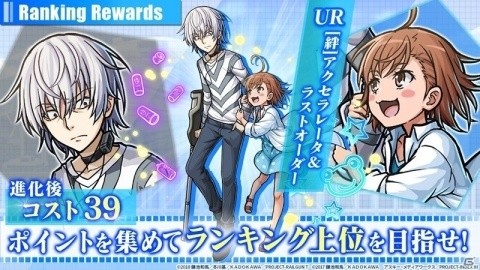 「ユニゾンリーグ」×「とある科学の超電磁砲T」コラボイベントに上条当麻やインデックスらが登場！の画像2