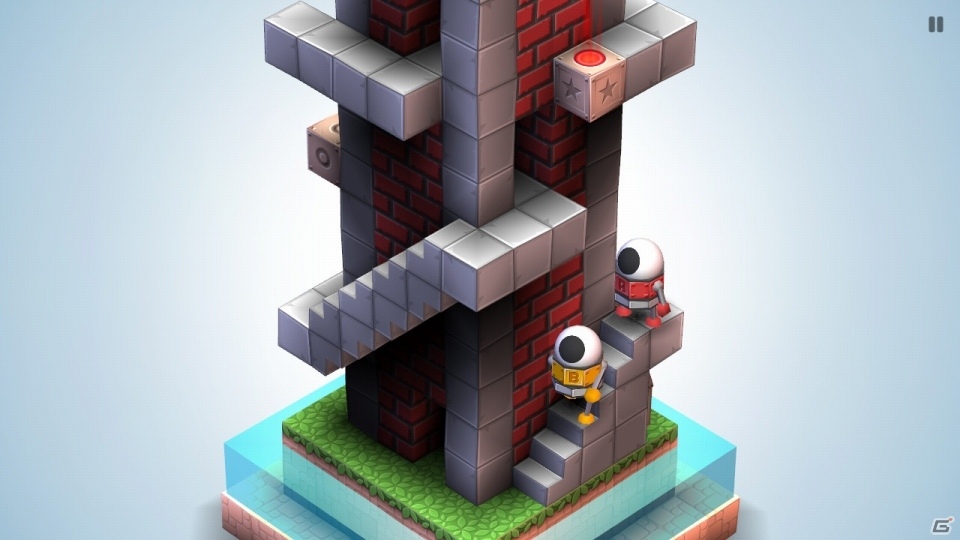 ステージを回転させてロボットを導こう！「メコラマ」がPS4/PS Vita/Xbox One/Switchで3月26日に配信の画像2
