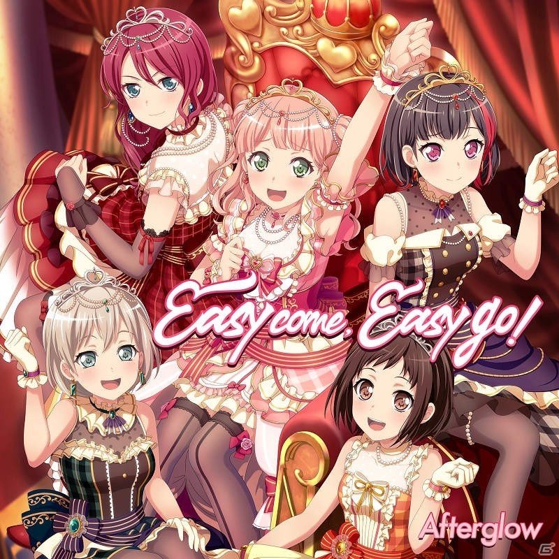 Afterglow 6th Single「Easy come, Easy go！」が発売！ハートフルかつ爽快感あふれるロックアンセムの画像1