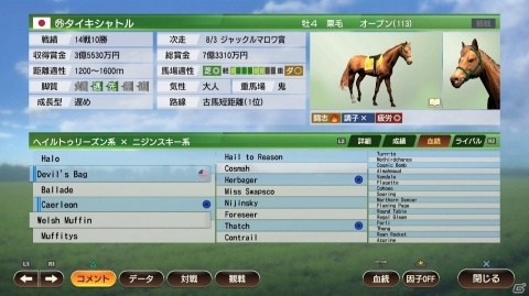 「Winning Post 9 2020」が発売！秘書衣装や施設機能拡張、競走馬など各種DLCが配信開始の画像26
