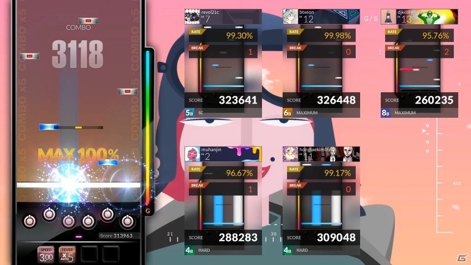 Steam「DJMAX RESPECT V」が正式リリース！全世界のコメントを見ながらプレイできる「AIRモード」が搭載の画像5