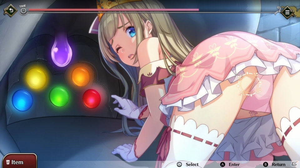 お姫様脱出ADV「プリズンプリンセス」Steam版が4月3日に発売！色々な意味で辛い試練が勇者を待ち受けるの画像5
