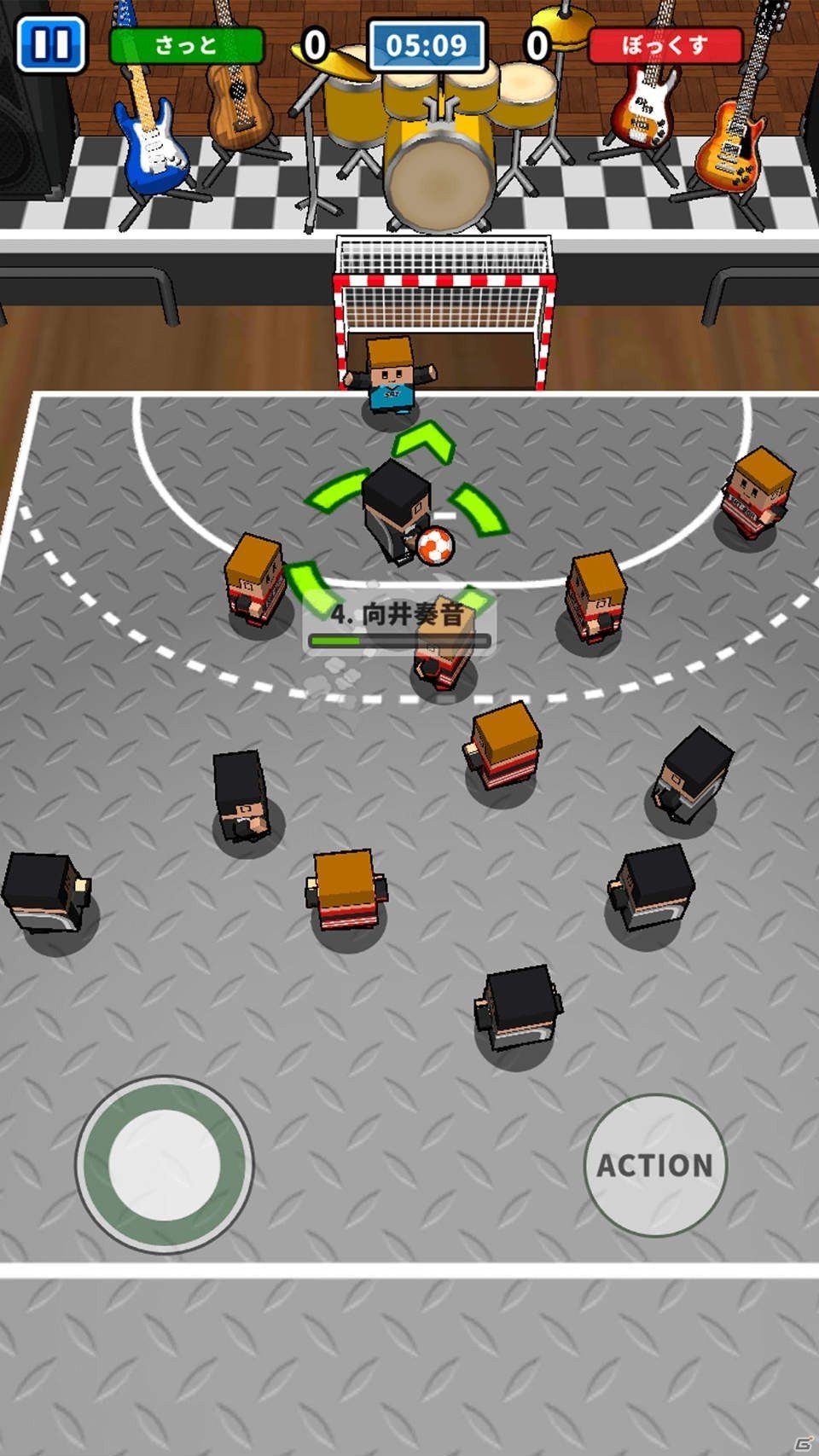 豪快なジャンプシュートを叩き込もう！iOS/Android「机でハンドボール」が配信開始の画像4
