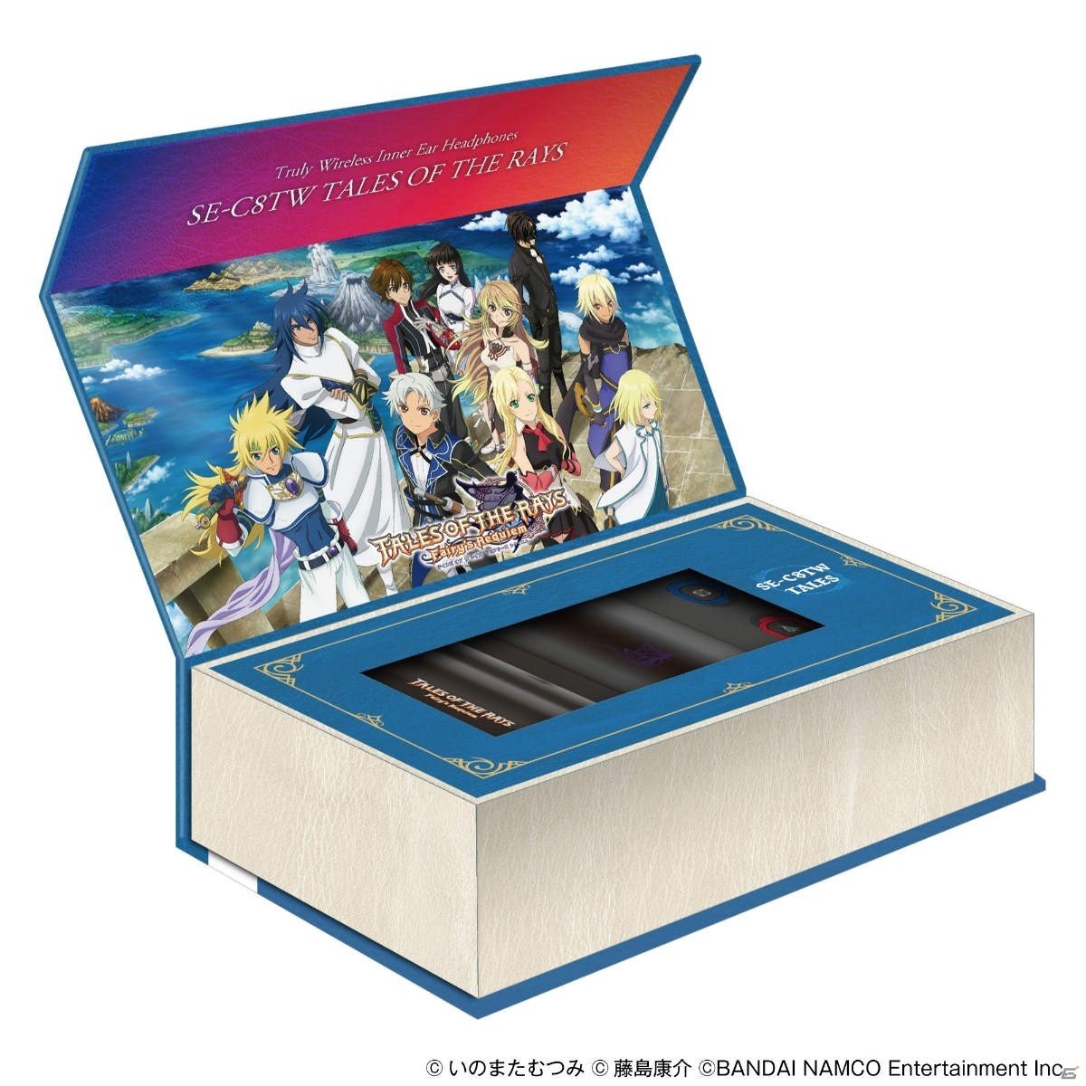 左右独立型ワイヤレスインナーイヤーヘッドホン「SE-C8TW（CM）」に「テイルズ オブ ザ レイズ」コラボモデルが登場の画像7