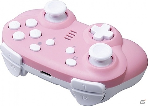 有線・無線両対応のSwitch用ジャイロコントローラーにキュートなバイカラーの新色が仲間入り！の画像11