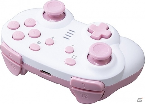 有線・無線両対応のSwitch用ジャイロコントローラーにキュートなバイカラーの新色が仲間入り！の画像13