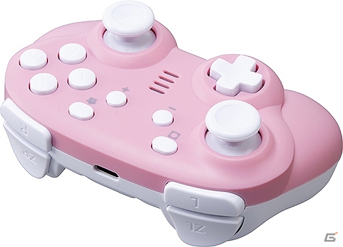 有線・無線両対応のSwitch用ジャイロコントローラーにキュートなバイカラーの新色が仲間入り！の画像11