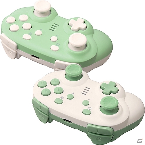 有線・無線両対応のSwitch用ジャイロコントローラーにキュートなバイカラーの新色が仲間入り！の画像17