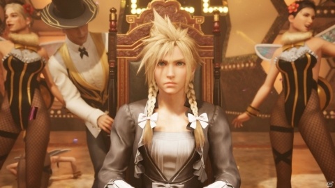 「ファイナルファンタジーVII リメイク」クラウドの女装姿も！ウォール・マーケットにまつわる情報をチェックの画像28