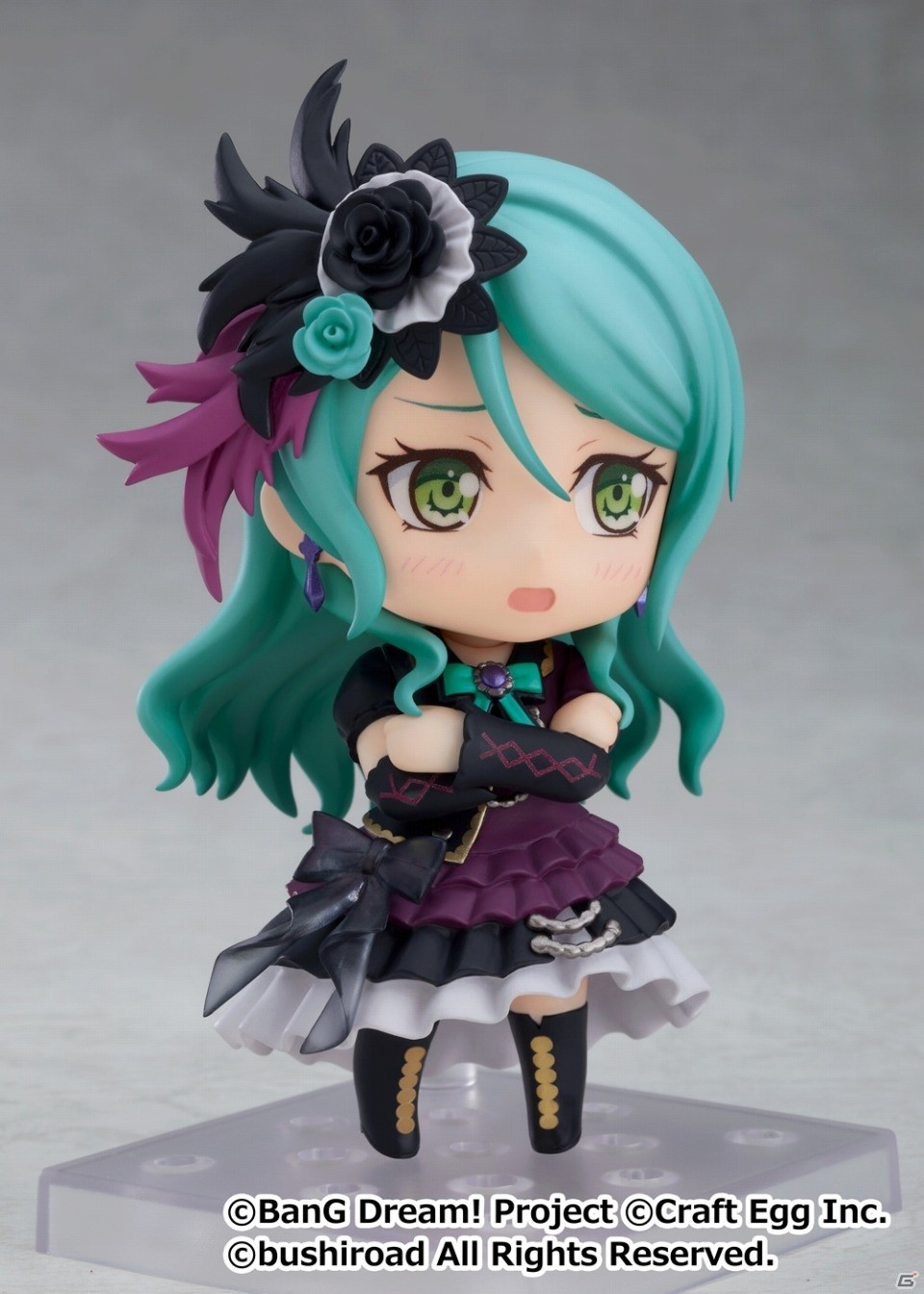 「バンドリ！ ガールズバンドパーティ！」Roseliaの氷川紗夜がねんどろいど化！3種の表情パーツが付属の画像2