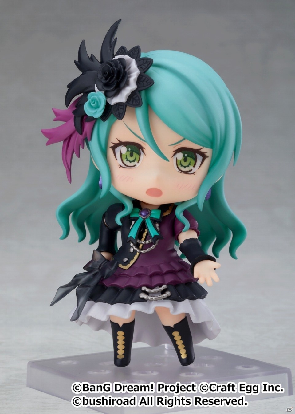 「バンドリ！ ガールズバンドパーティ！」Roseliaの氷川紗夜がねんどろいど化！3種の表情パーツが付属の画像4