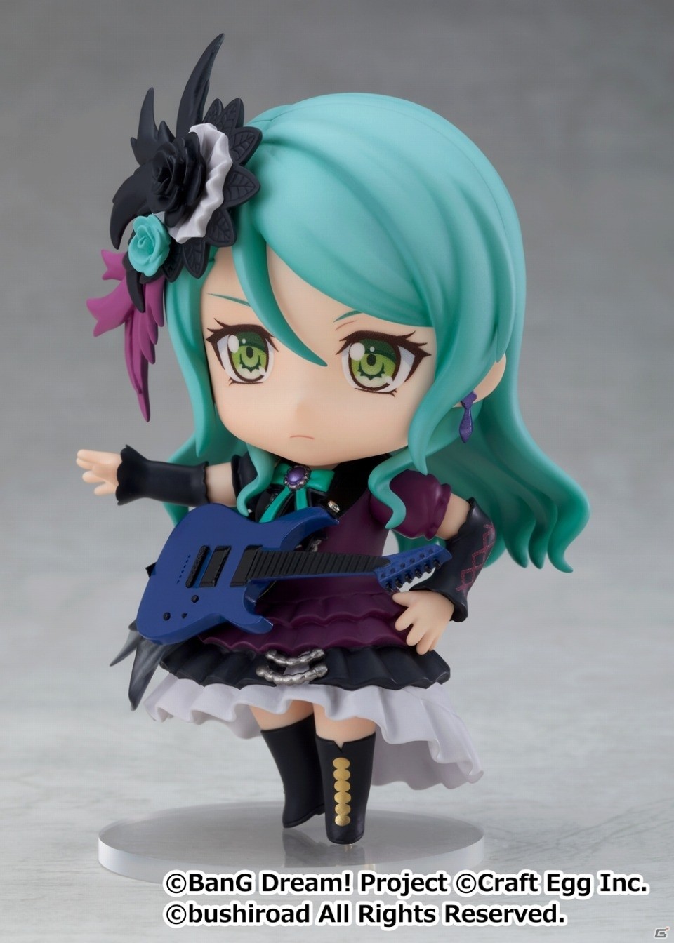「バンドリ！ ガールズバンドパーティ！」Roseliaの氷川紗夜がねんどろいど化！3種の表情パーツが付属の画像5