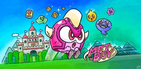 左右のタップだけで遊べるカジュアルアクション「メットボーイ！」がiOS/Androidで配信開始！の画像1