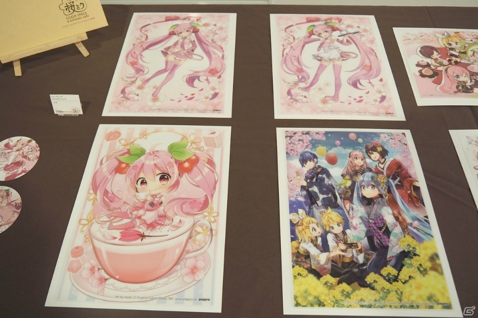 「桜ミク」コラボカフェがグッドスマイル×アニメイトカフェ秋葉原・大阪日本橋で3月18日より開催！内覧会の模様をレポートの画像38