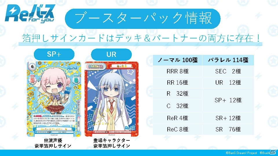 TCG「Reバース for you」に「D4DJ」と「ホロライブプロダクション」が参戦決定！の画像14