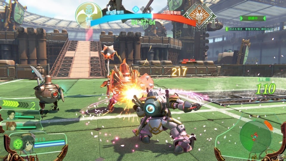 「新サクラ大戦」アニメに登場する「霊子戦闘機・無限 天宮さくら機」が使用可能に！バトルのロックオン機能なども追加の画像2