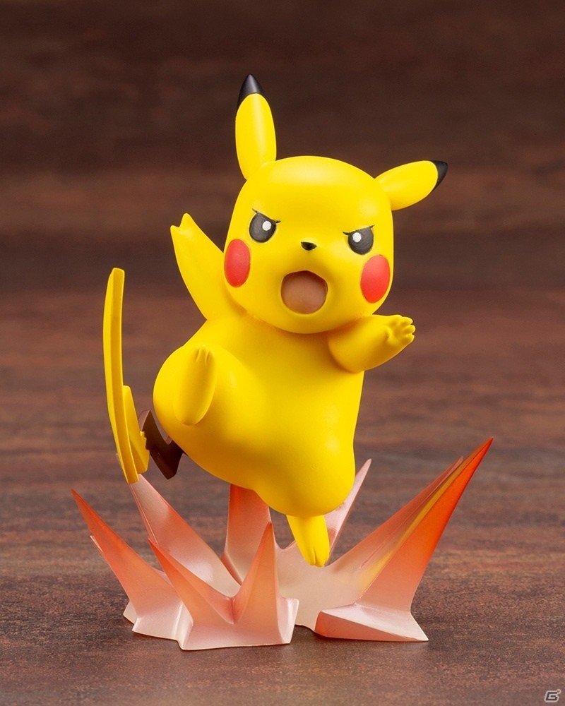 「ポケットモンスター」イワークとピカチュウの激しいバトルシーンを切り取ったフィギュアが登場！の画像10