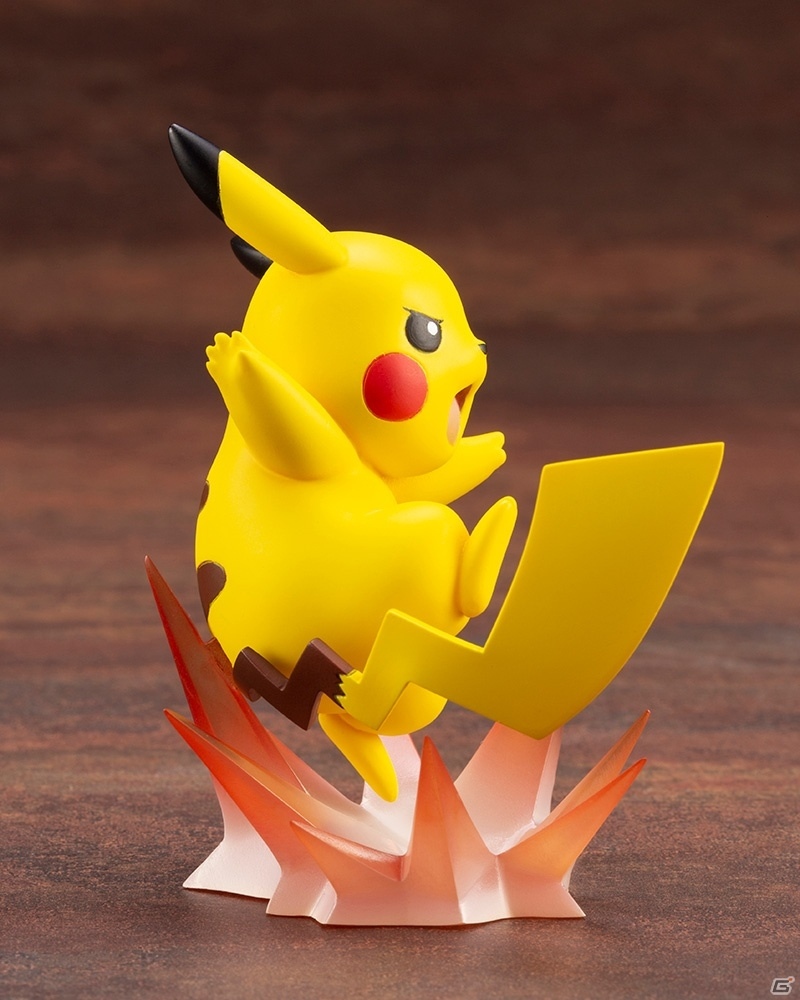 「ポケットモンスター」イワークとピカチュウの激しいバトルシーンを切り取ったフィギュアが登場！の画像12