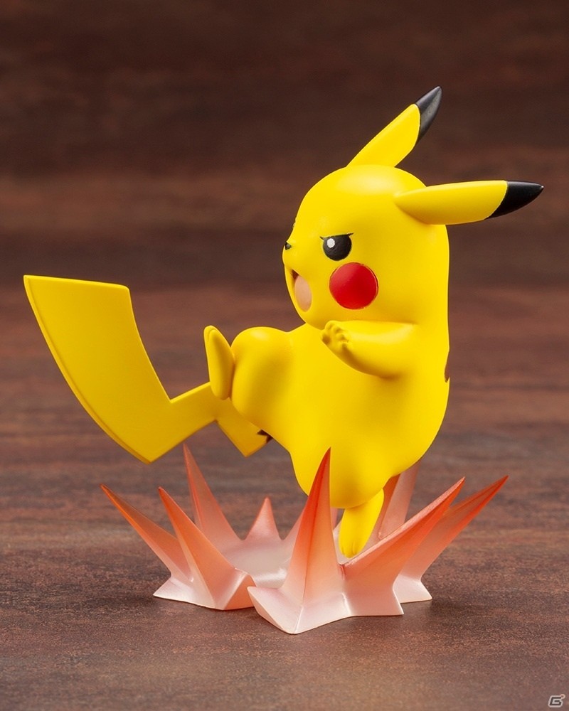 「ポケットモンスター」イワークとピカチュウの激しいバトルシーンを切り取ったフィギュアが登場！の画像14