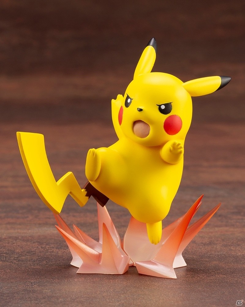 「ポケットモンスター」イワークとピカチュウの激しいバトルシーンを切り取ったフィギュアが登場！の画像15