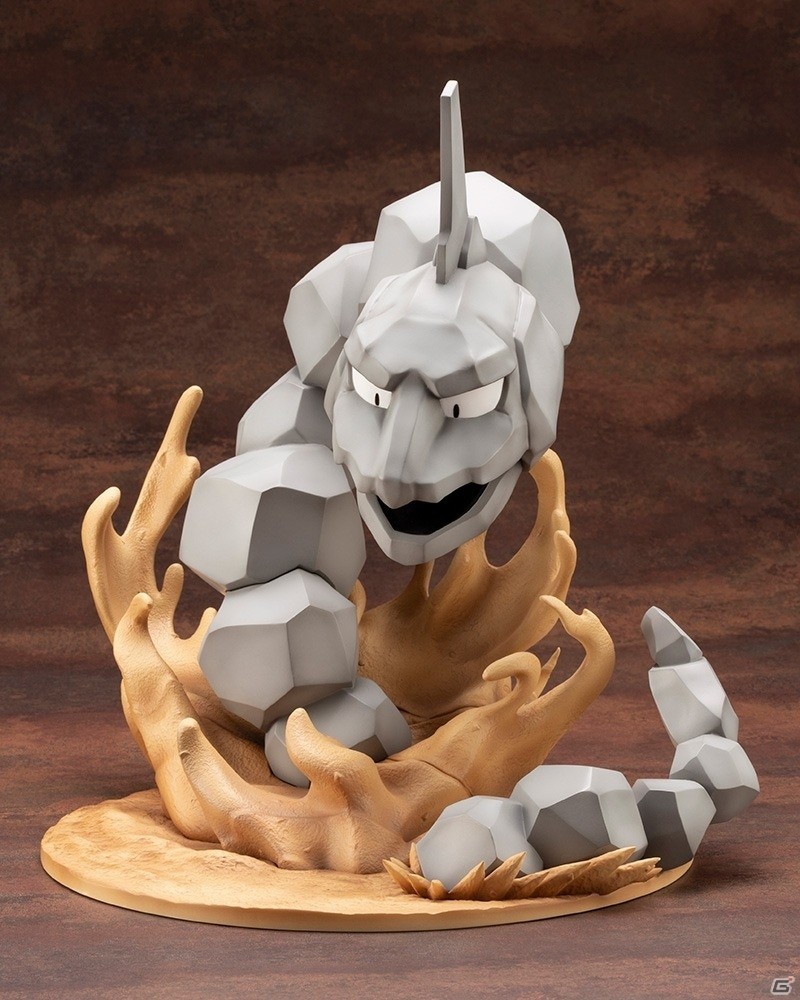 「ポケットモンスター」イワークとピカチュウの激しいバトルシーンを切り取ったフィギュアが登場！の画像3