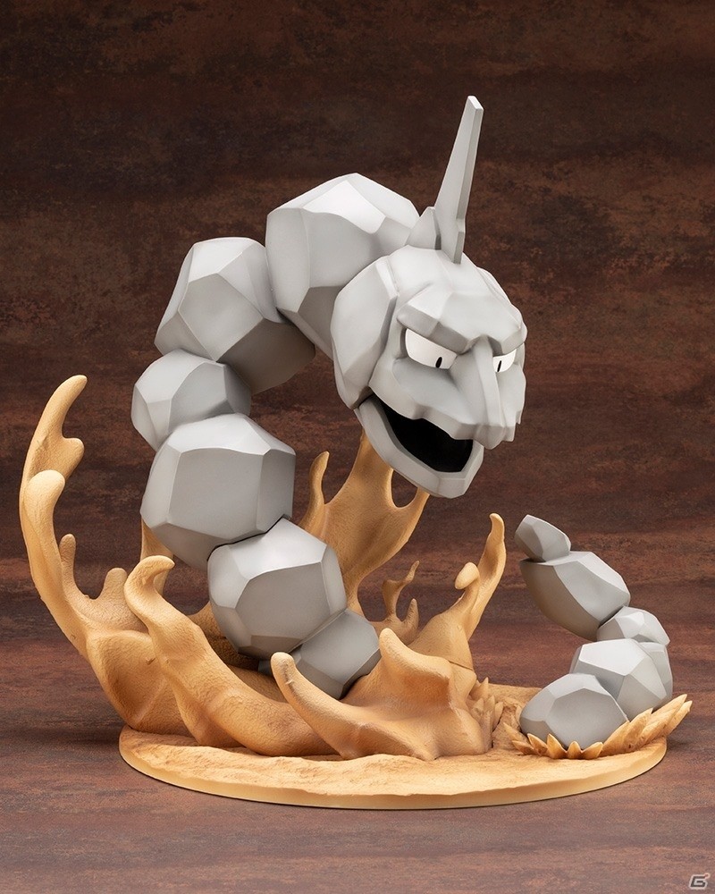 「ポケットモンスター」イワークとピカチュウの激しいバトルシーンを切り取ったフィギュアが登場！の画像5