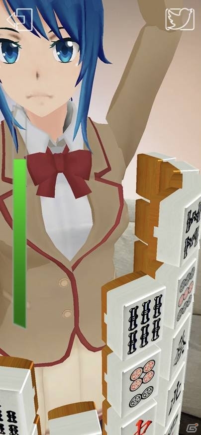 彼女を拘束する謎の物体を取り除け！iOS/Android「ARで彼女を召喚したら囲われてたので助けた」が配信開始の画像3