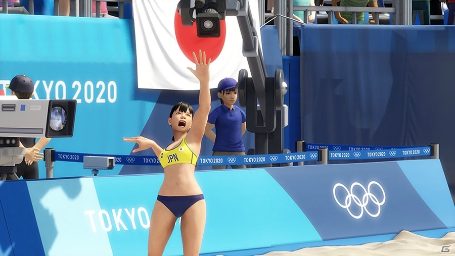 「東京2020オリンピック The Official Video Game」ビーチバレーの坂口佳穂選手や村上礼華選手が登場！の画像12