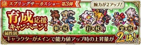 「ロマンシング サガ リ・ユニバース」2000万DLを記念した「スプリングサーカスショー第3弾」が開催！の画像13