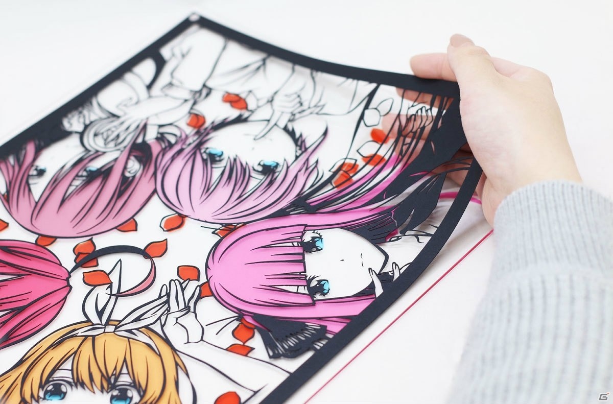 五等分の花嫁　キリトリエ 希少No.000 五等分の花嫁 キリトリエ kiritorie 切り絵 kiritorie 五等分