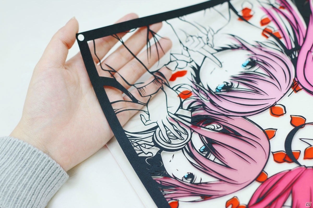 五等分の花嫁　キリトリエ Kiritorieより「五等分の花嫁」の切り絵が登場！五つ子たちの