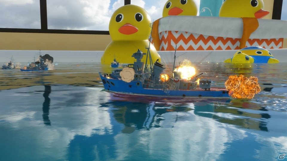 「World of Warships: Legends」がアヒルまみれ！？お風呂場ではじまる狂乱の大乱闘イベント「ワールド・オブ・ダックス」が開催の画像13