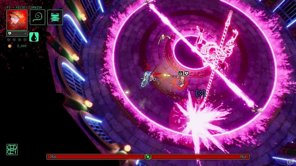 エイリアンとなり人類を“ボディスナッチ”して操るアクションSTG「HyperParasite」がPS4/Switchで4月に配信！の画像7