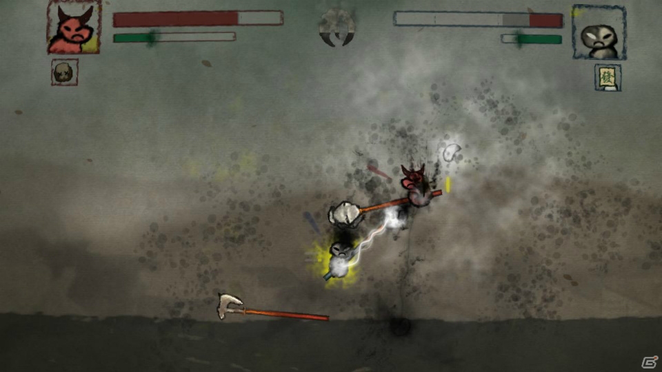 Switch/Steam「Wanba Warriors」が発売！独特なゆるさのキャラが武器を振り回して戦う対戦ゲームの画像4