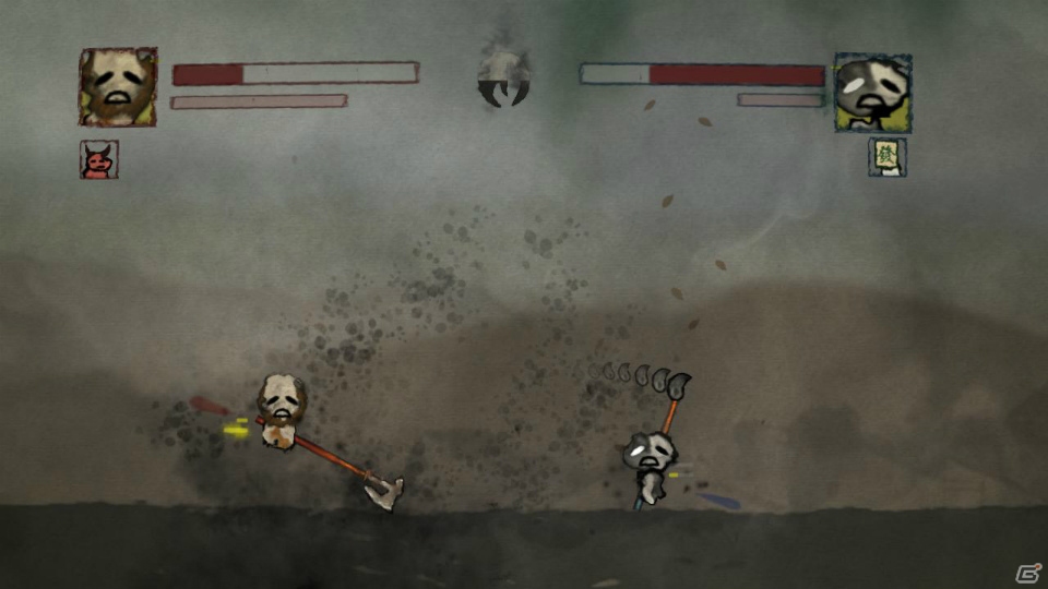 Switch/Steam「Wanba Warriors」が発売！独特なゆるさのキャラが武器を振り回して戦う対戦ゲームの画像9