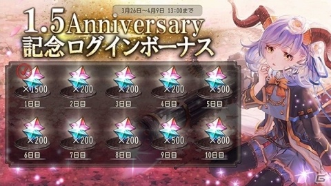 「ゴエティアクロス」1.5周年記念キャンペーンが実施！SR魔神・銃華神アザゼルが登場する「ゴエクロフェス」が開催の画像5