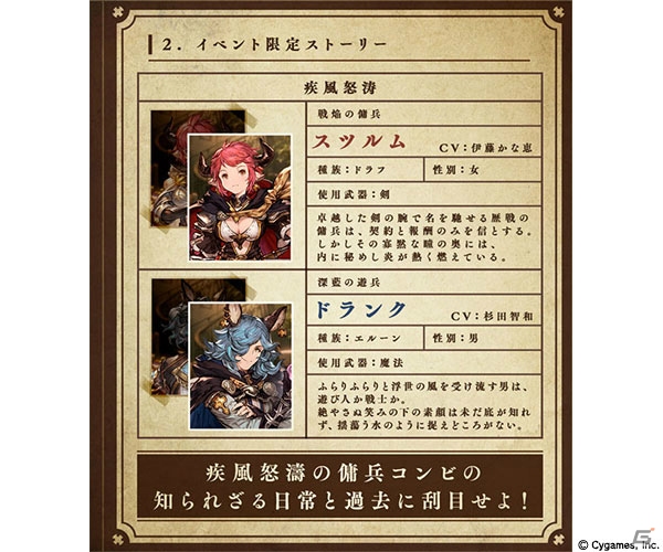 「グランブルーファンタジー」イベント「スツルム＆ドランク 傭兵お仕事帖」が3月28日より開催！の画像4