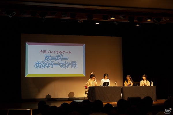 4人で「スーパーボンバーマンR」と「地球防衛軍5」をプレイ！「三澤紗千香・駒形友梨のさちゆりゲーム実況部」1st STAGEレポートの画像2