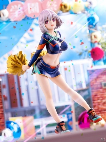 「SSSS.GRIDMAN」より宝多六花と新条アカネがチアガール姿の描き下ろしイラストをもとに立体化！の画像15