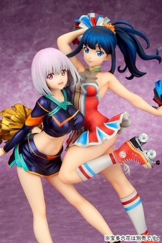 「SSSS.GRIDMAN」より宝多六花と新条アカネがチアガール姿の描き下ろしイラストをもとに立体化！の画像18