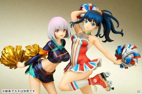 「SSSS.GRIDMAN」より宝多六花と新条アカネがチアガール姿の描き下ろしイラストをもとに立体化！の画像19