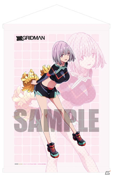 SSSS.GRIDMAN」より宝多六花と新条アカネがチアガール姿の描き下ろし