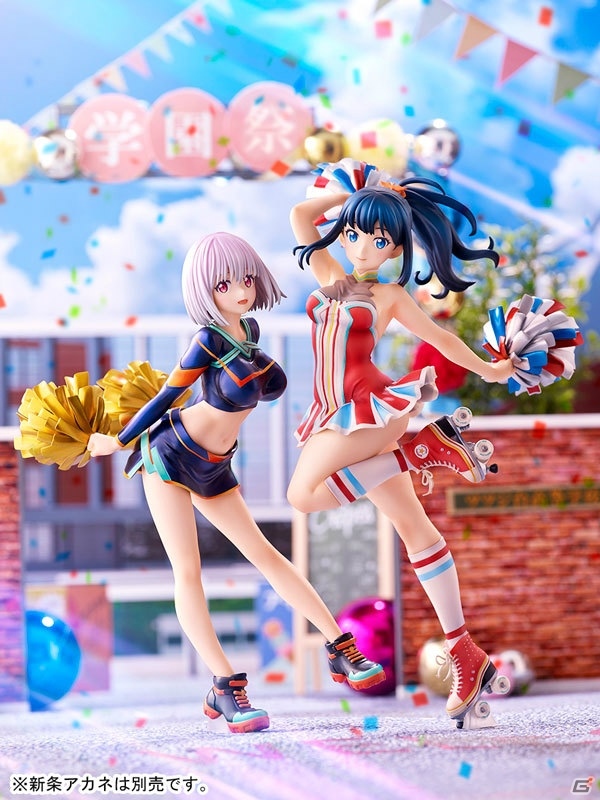 SSSS.GRIDMAN」より宝多六花と新条アカネがチアガール姿の描き SSSS.GRIDMAN」より宝多六花と新条アカネがチアガール姿の描き