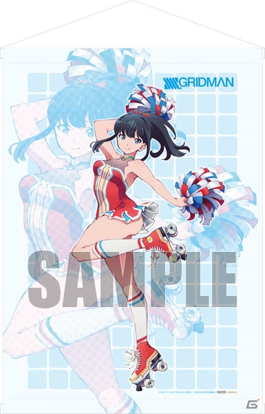 SSSS.GRIDMAN」より宝多六花と新条アカネがチアガール姿の描き下ろし