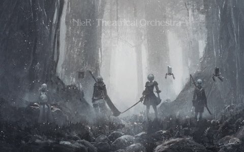 アクリルキーチェーン、クリアポスターなど「NieR:Theatrical Orchestra 12020」グッズが発売決定