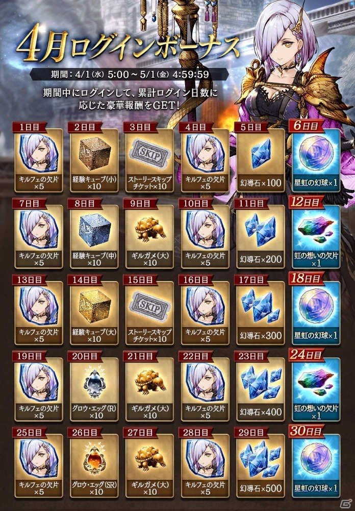 「FFBE 幻影戦争」4月1日に新ユニット「キルフェ」、「シムール」が登場！ピックアップ召喚が開催の画像13