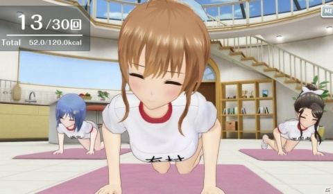 「オルタナティブガールズ2」で美少女と筋トレが楽しめる！？の画像1